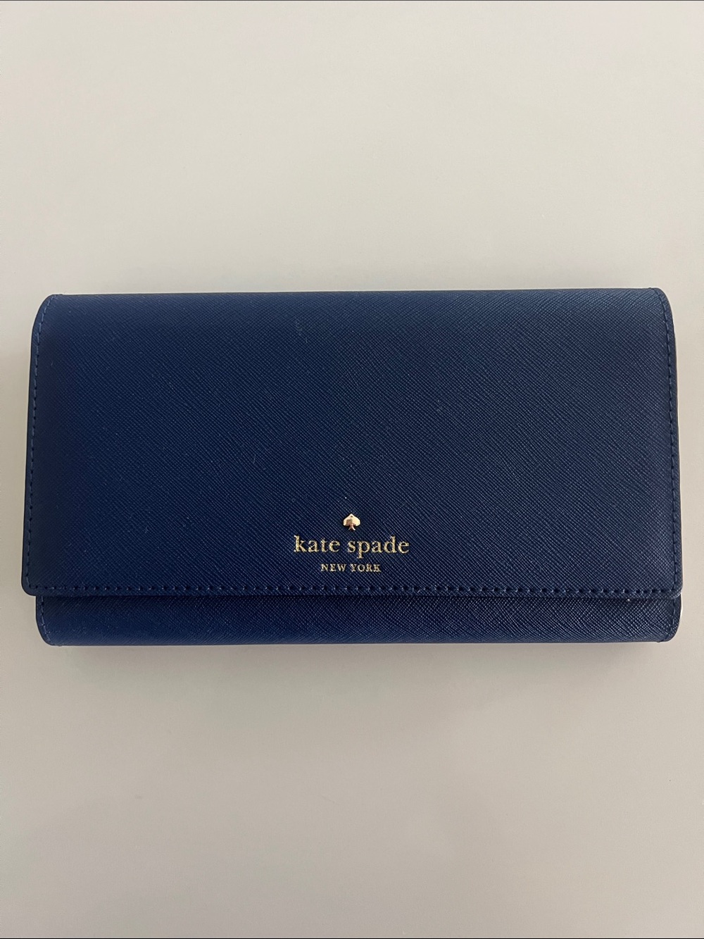 Kate Spade navy blue Mika’s Pond wallet